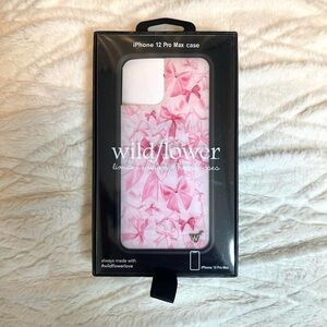 Wildflowers Pink bow iPhone 12 Pro Max Case